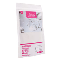 Chirs Nicotinamide Powder Mask Soothes Refresh & Smooth Skin -75GM