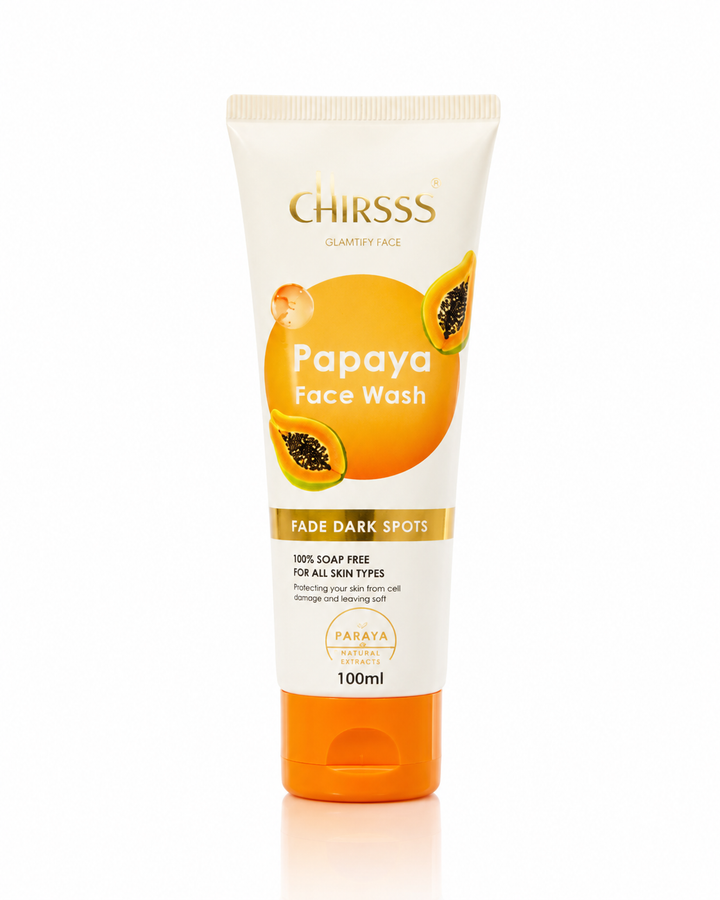 Chirsss Glamtify Papaya Face Wash 100ml – Fade Dark Spots