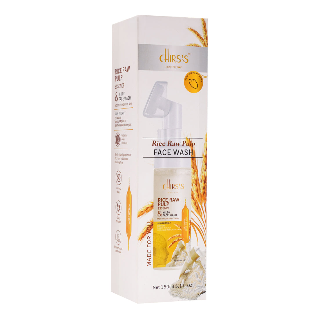 Chirs's Rice Raw Pulp Essence Face Wash