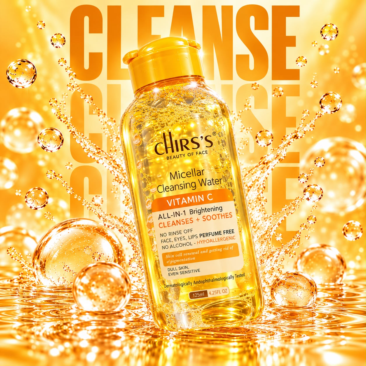 Vitamin C Micellar Cleansing Water – 125ml