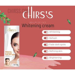 CHIRS'S Whitening & Fairness Fade Dark Spots Cream - 120g