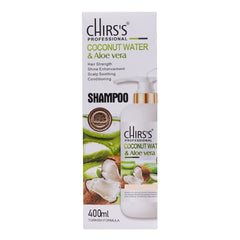 Chirs's Coconut Water & Aloe Vera Shampoo 400 ml
