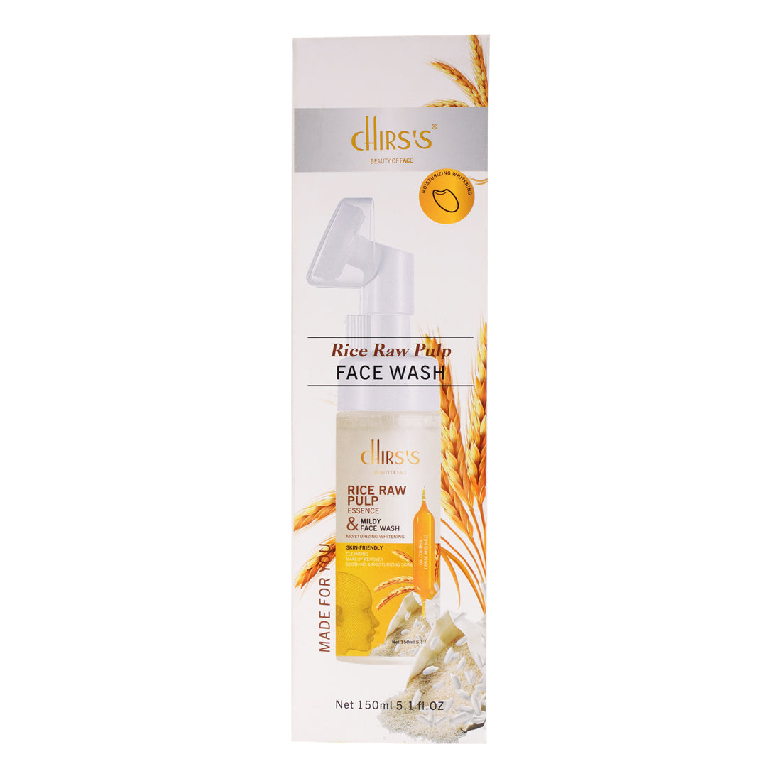 Chirs's Rice Raw Pulp Essence Face Wash