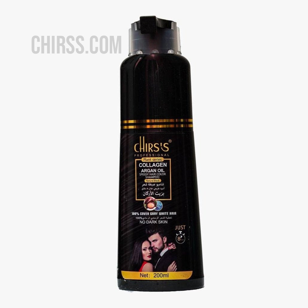 Chirs`s Professional Collagen Argan Oil Speedy Hair Color Shampoo