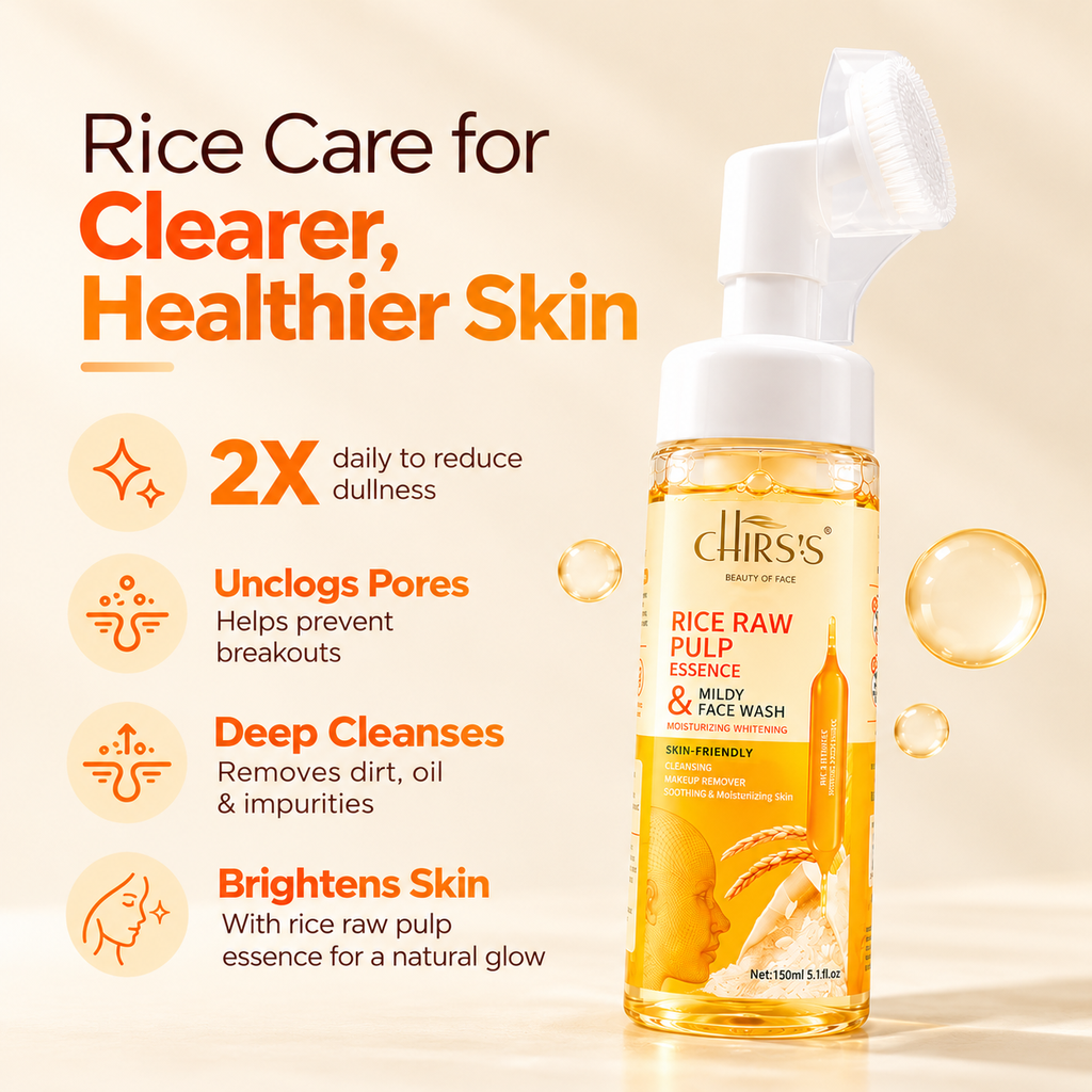 Rice Essence Face Wash – 150ml