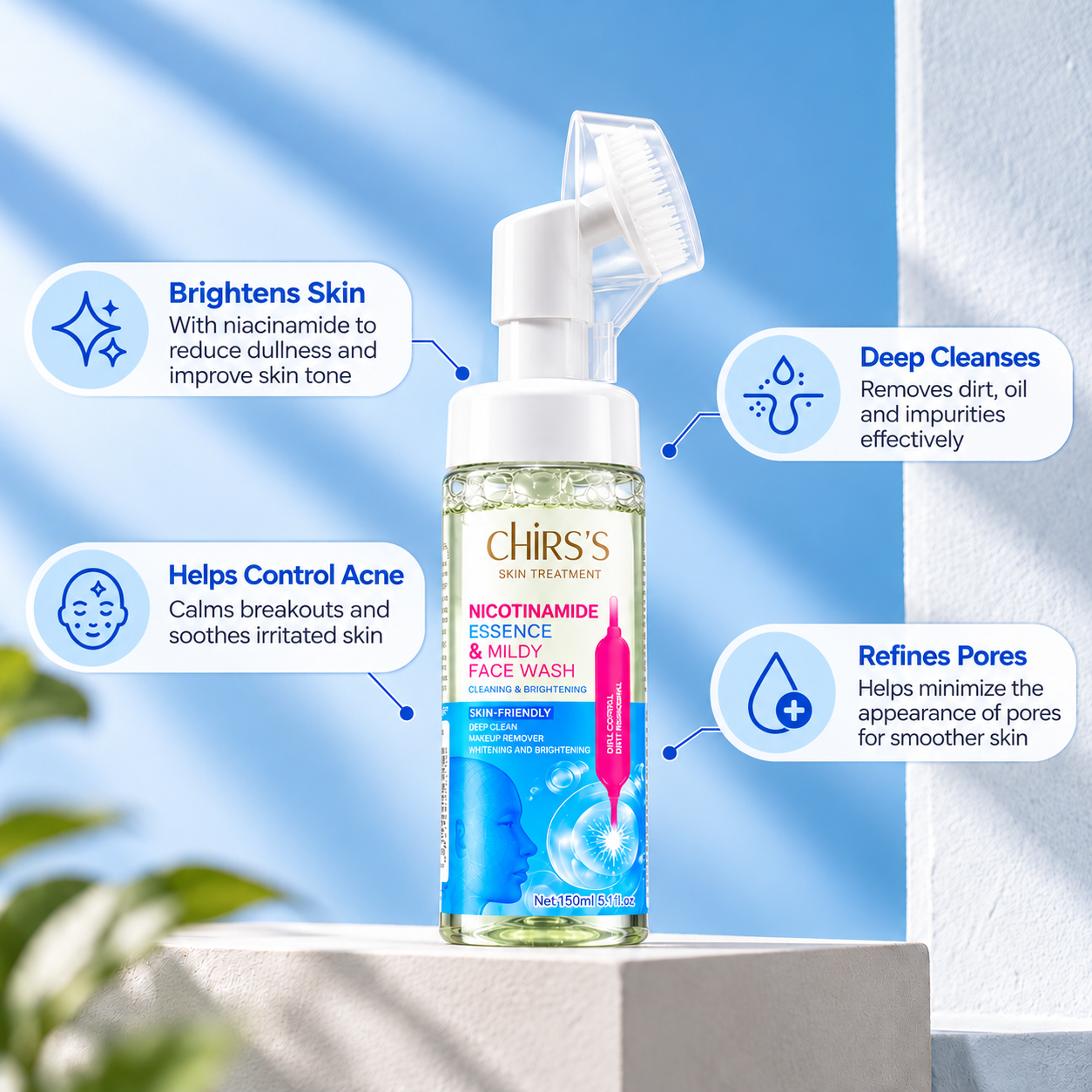 Nicotinamide Face Wash - 150ml