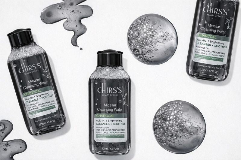  Chirs's Charcoal Micellar Cleansing Water - 125ml
