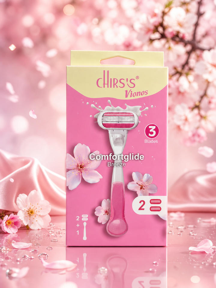 Chirs's Vionos Comfortglide Breeze 3-Blade Women's Razor