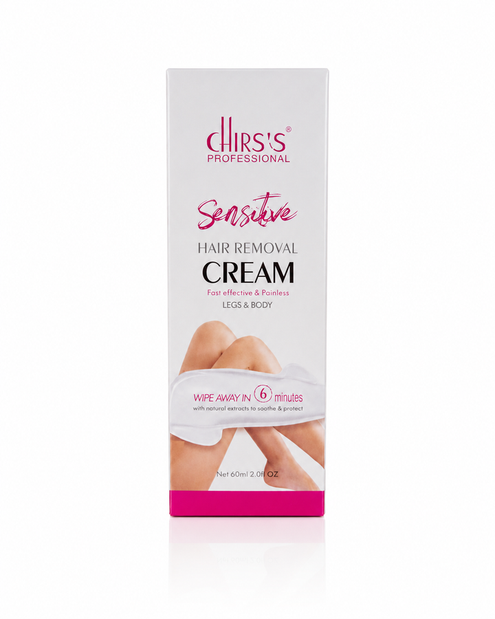 Chirs's Professional Sensitive Hair Removal Cream 60ml box
