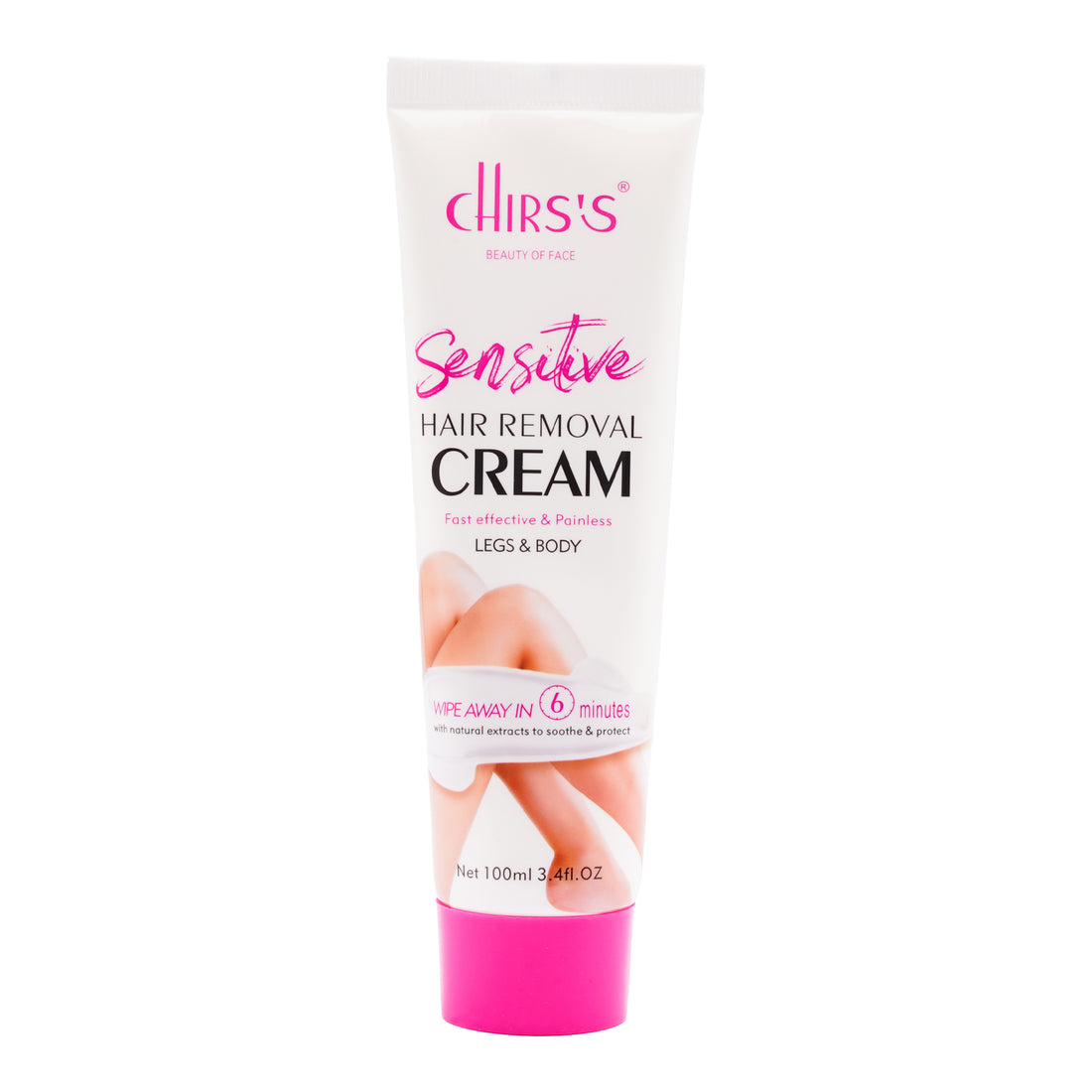 Chirs's Sensitive Hair Removal Cream Fast Effective & Painless For Legs & Body