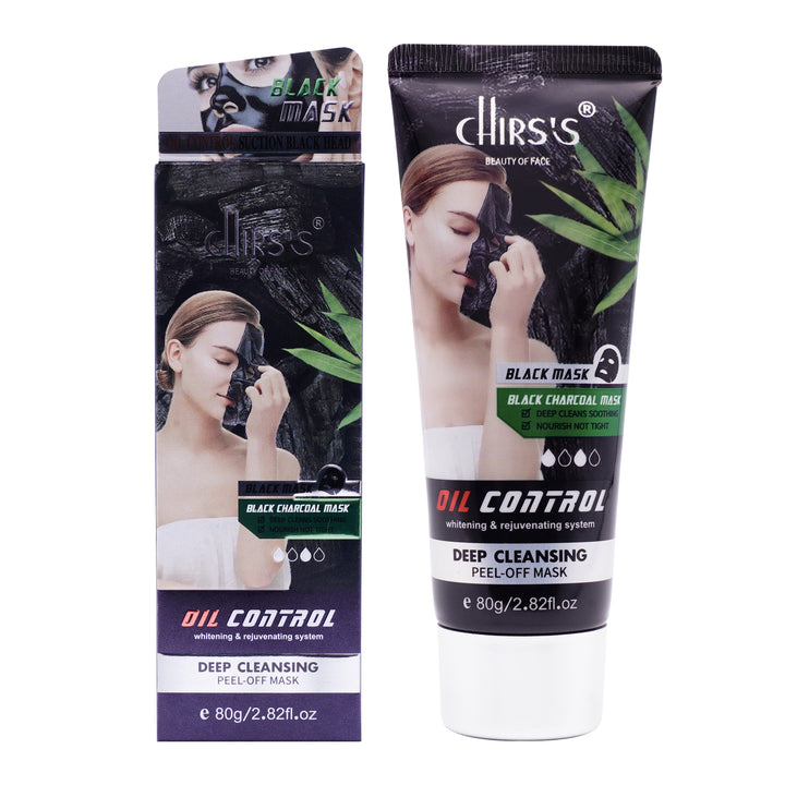 Chirs's Black Charcoal Deep Cleansing Peel-Off Mask 80g