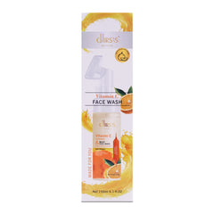 Chirs's Vitamin C Face Wash Brightening & Anti Aging Cleansing Mousse 150ML