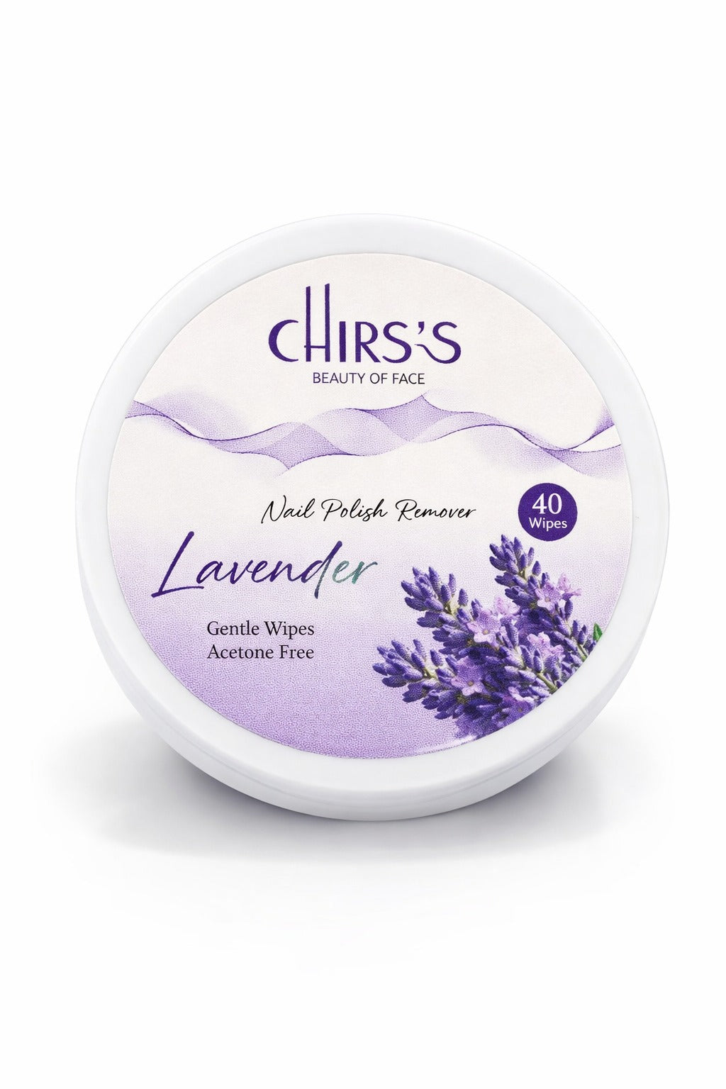 Chirs’s Nail Polish Remover Wipes - (40 Wipes)