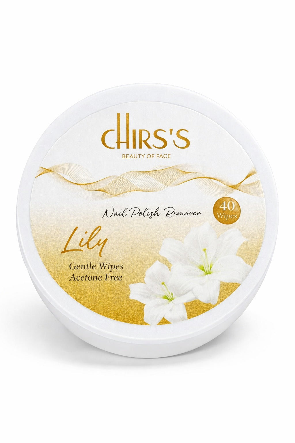 Chirs’s Nail Polish Remover Wipes - (40 Wipes)