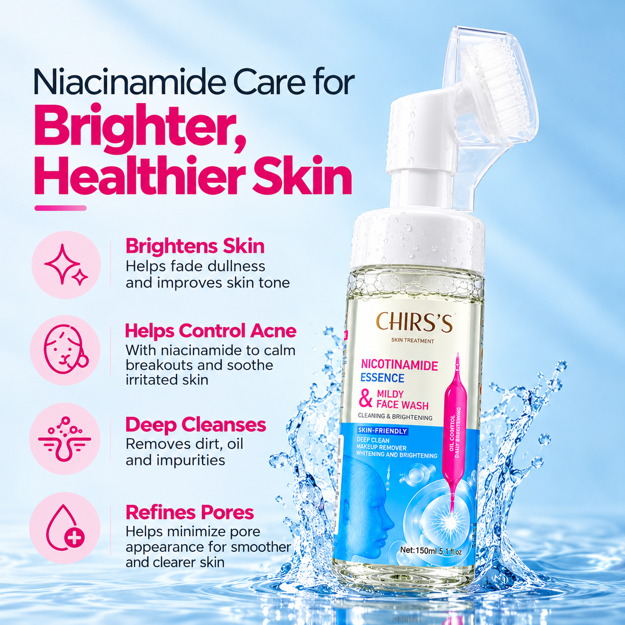 Nicotinamide Face Wash - 150ml
