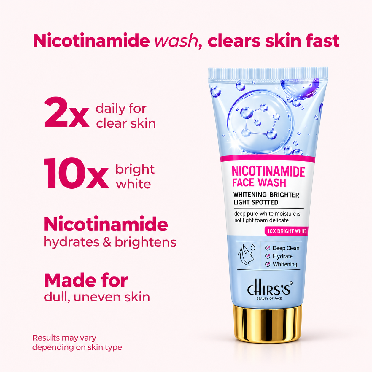 Nicotinamide Face Wash - 100g