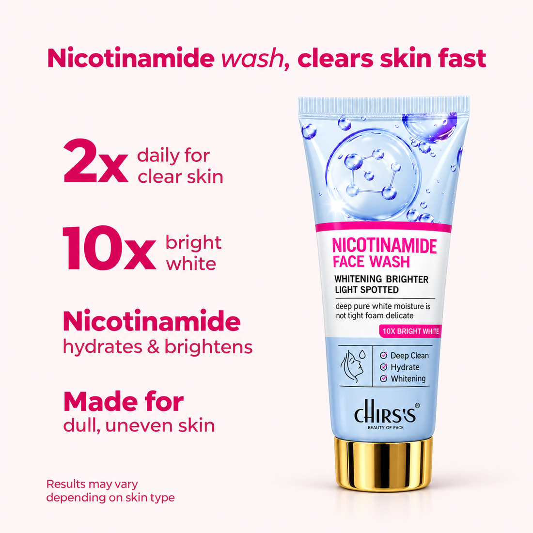 Nicotinamide Face Wash - 100g