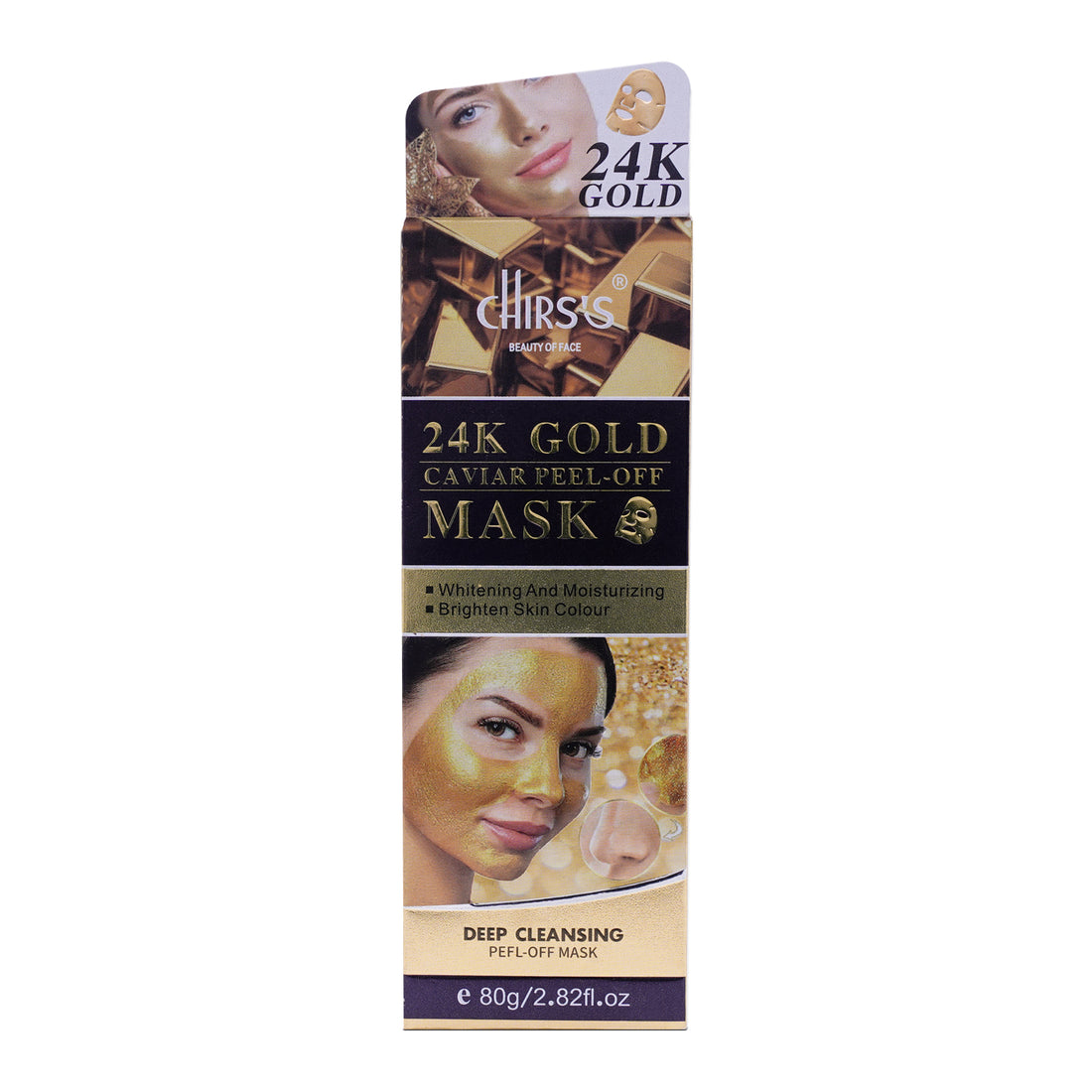 Chirs's 24K Gold Caviar Peel-Of Mask 80 gm