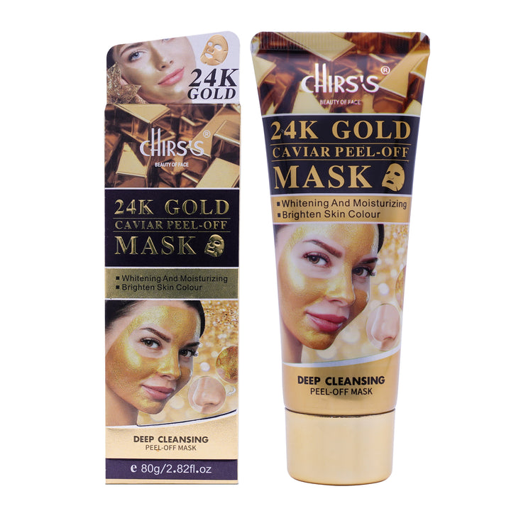 Chirs's 24K Gold Caviar Peel-Of Mask 80 gm