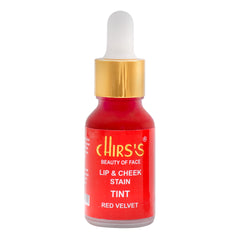 Chirs's Lips & Cheek Stain Tint - Red Velvet