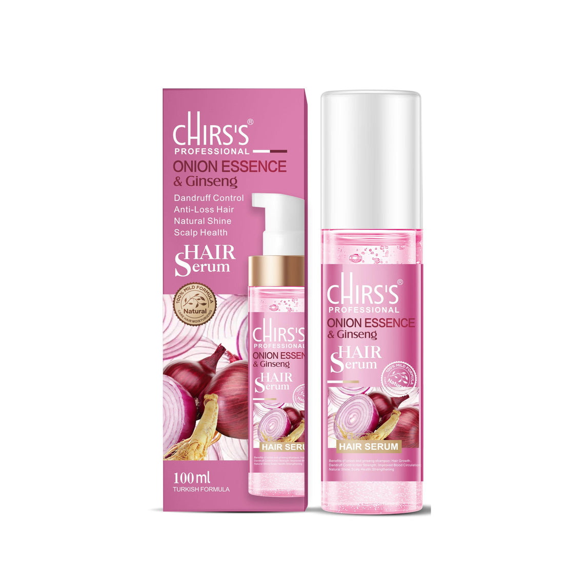 Chris's Professional Onion Essence Hair Serum – Advanced Hair Strengthening & Growth