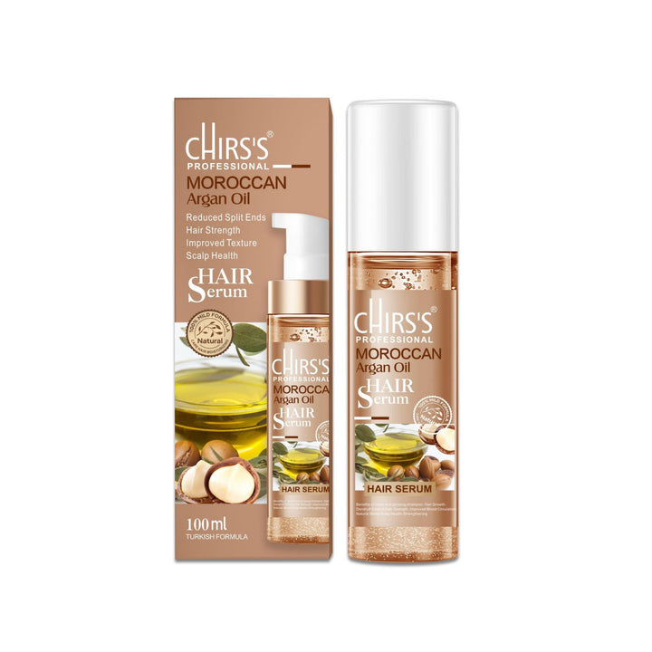 Chris's Professional Moroccan Argan Oil Hair Serum – Ultimate Nourishment & Protection