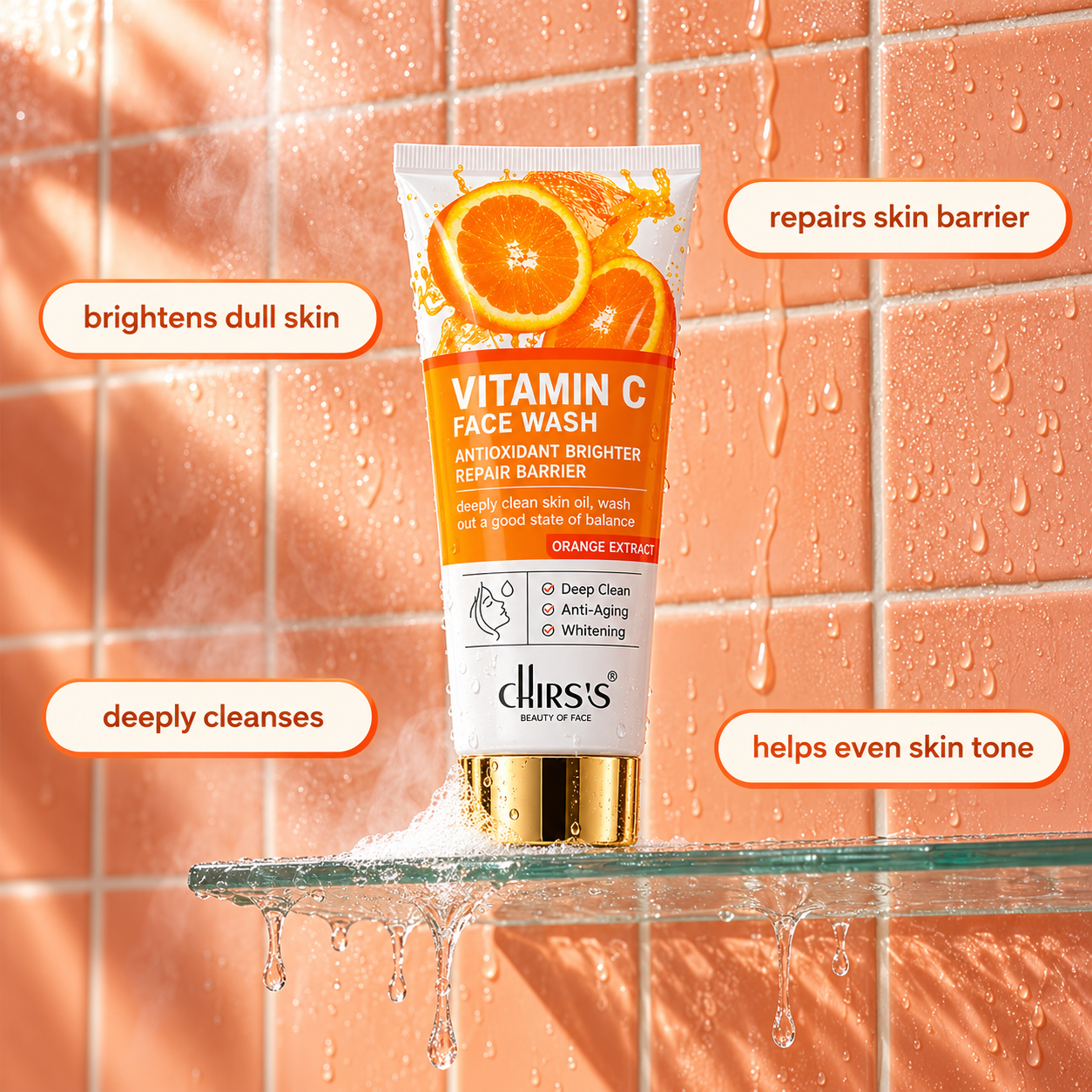 Vitamin C Brightening Face Wash – 100g