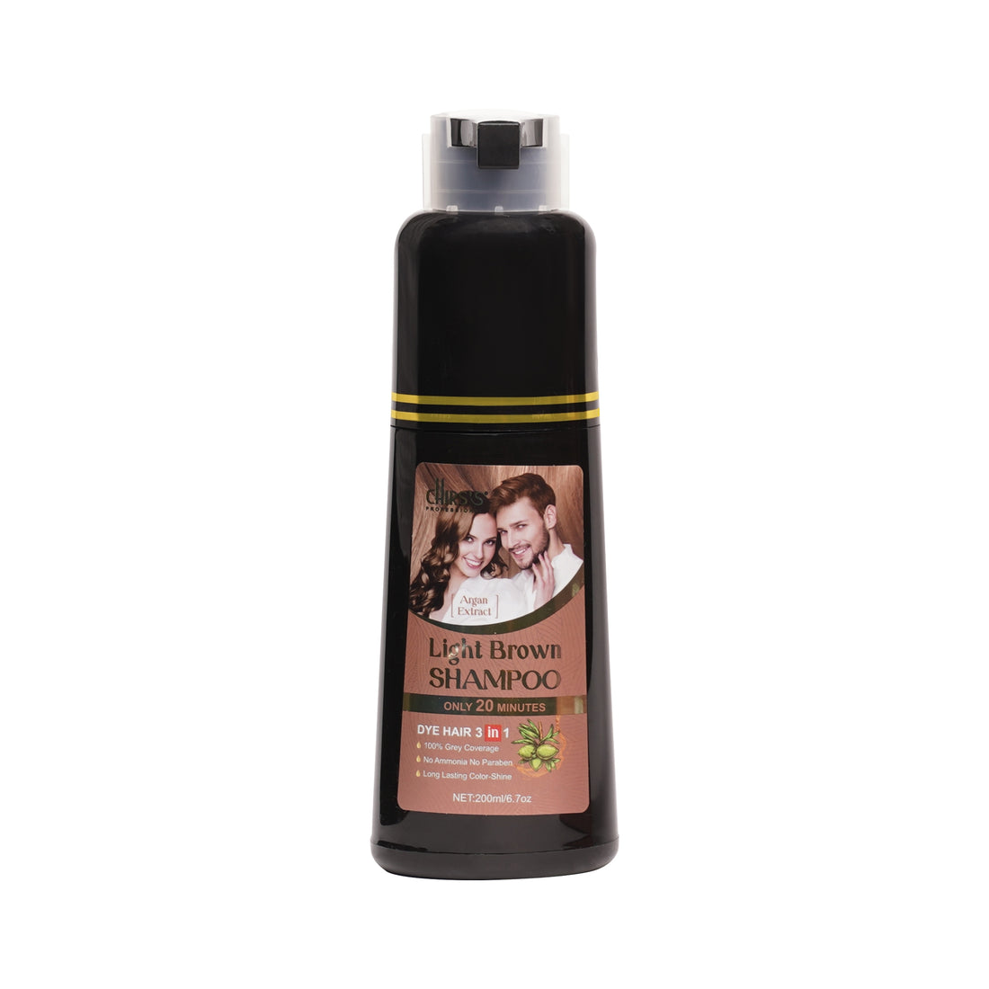 CHIRS'S LIGH BROWN SHAMPOO MEN/WOMEN