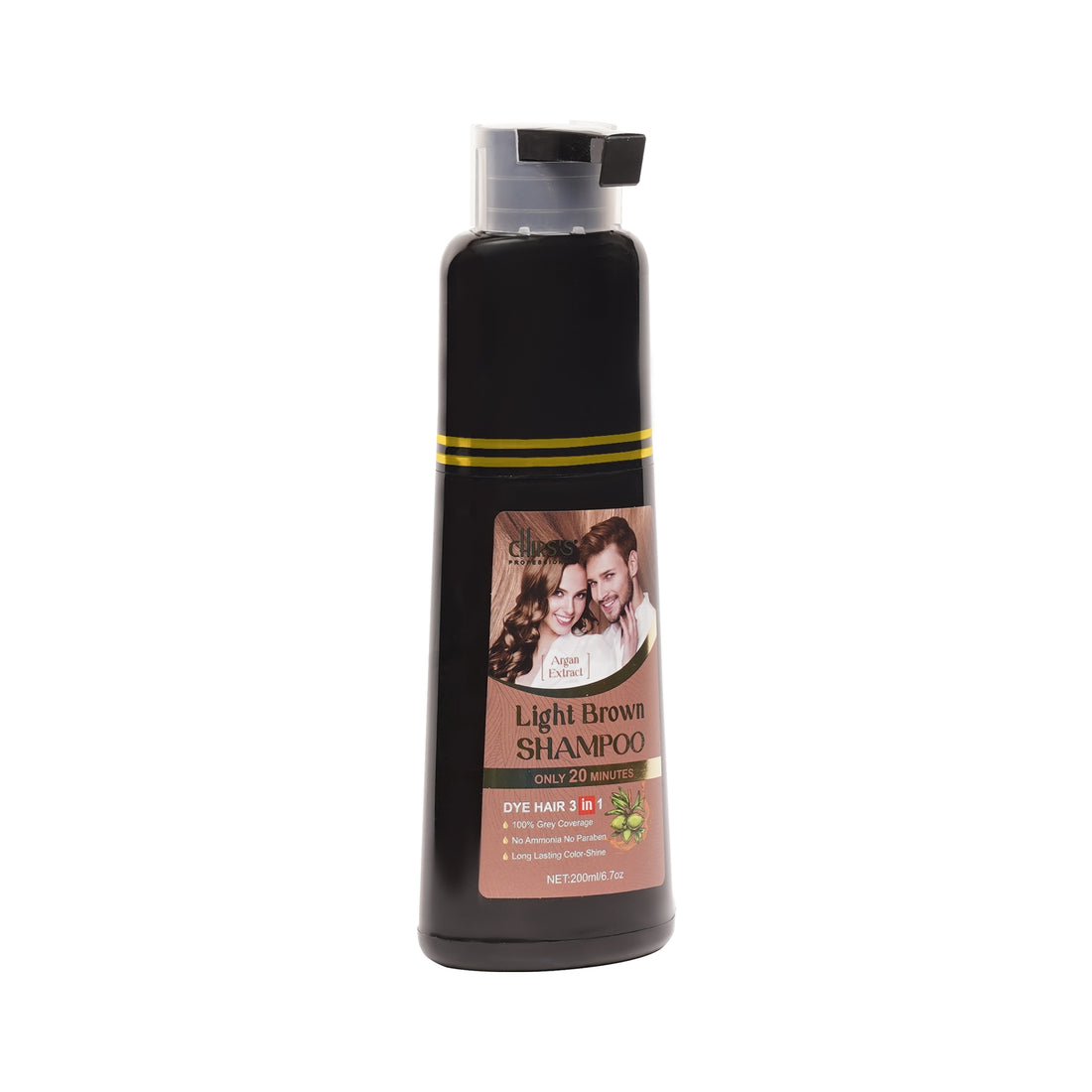 CHIRS'S LIGH BROWN SHAMPOO MEN/WOMEN