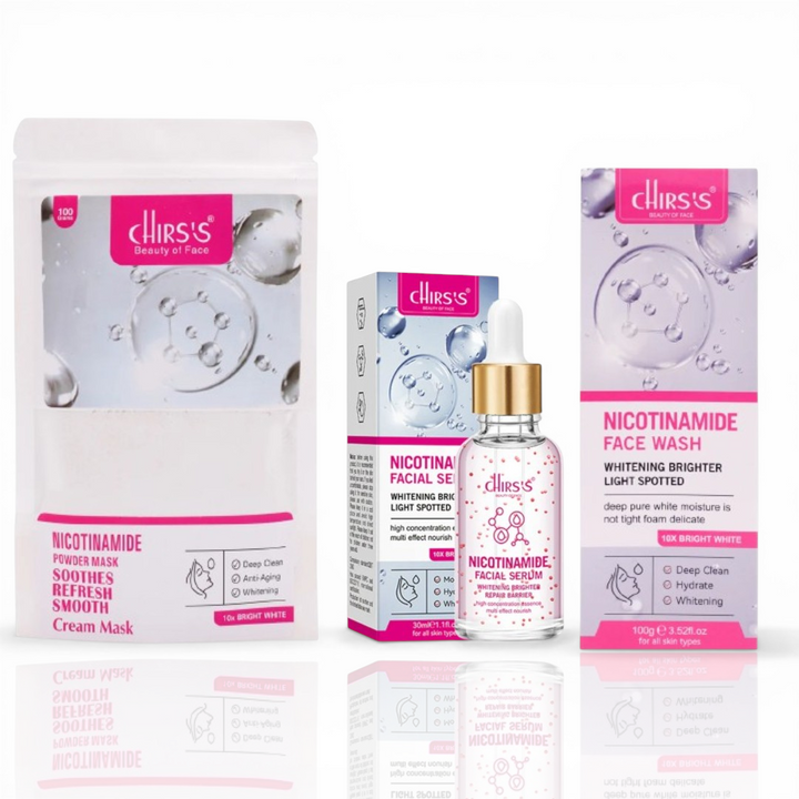 Chirs's Nicotinamide 3-Piece Skincare Bundle