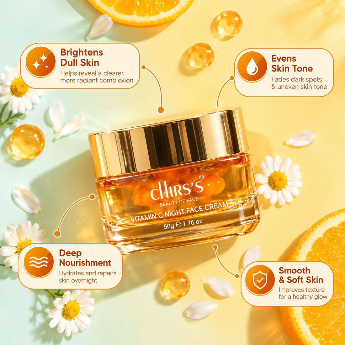 Vitamin C Night Face Cream 50g
