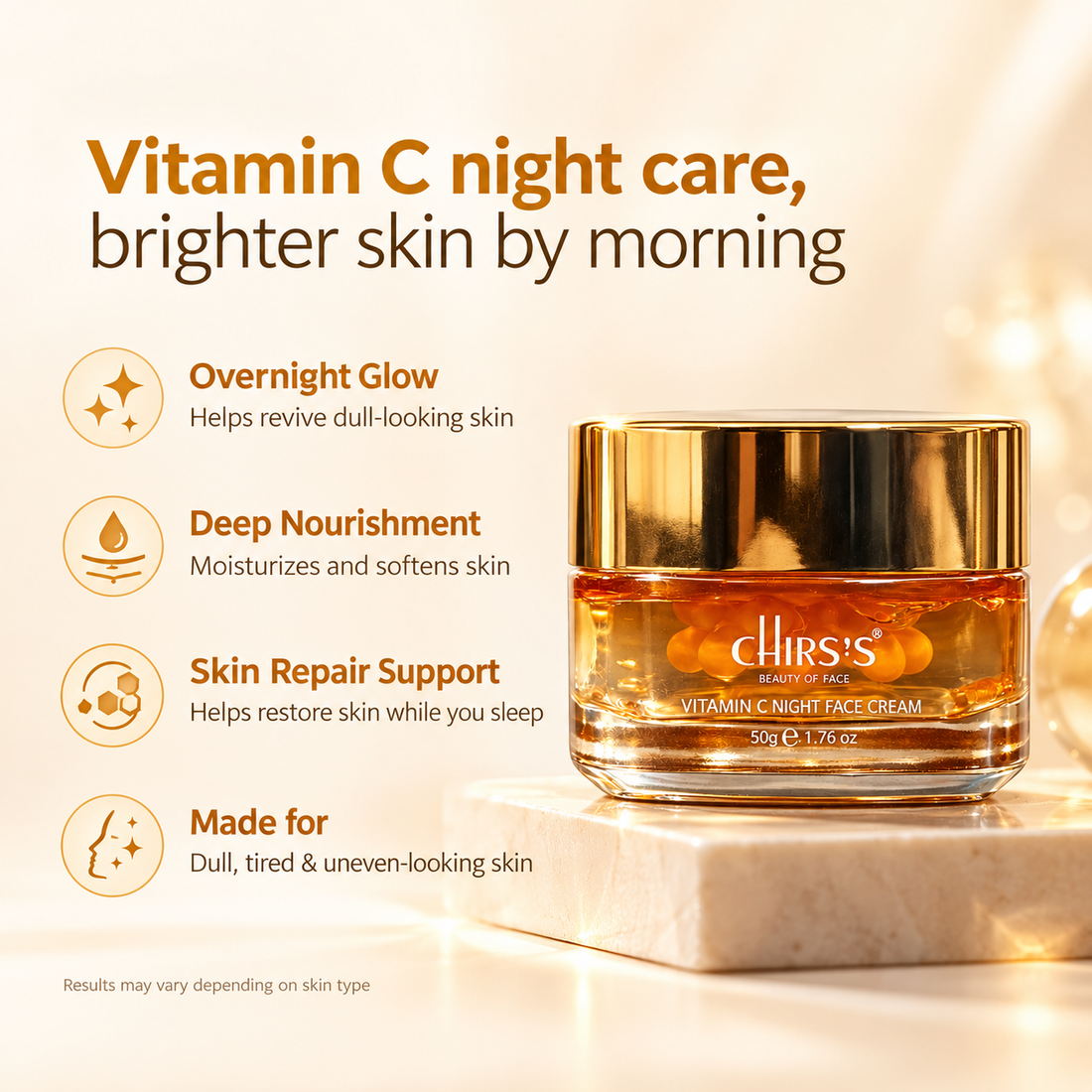 Vitamin C Night Face Cream 50g