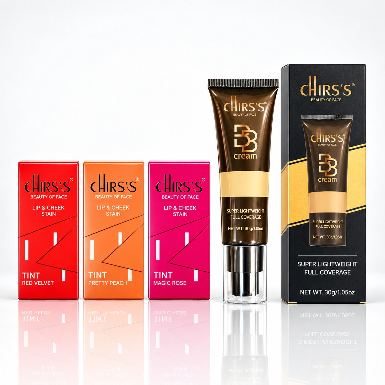 BB Cream & Lip and Cheek Tint Bundle – Pack of 2