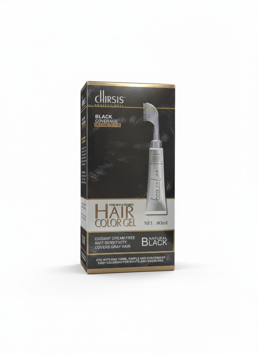 Chirs's Professional Hair Color Gel – 80ml