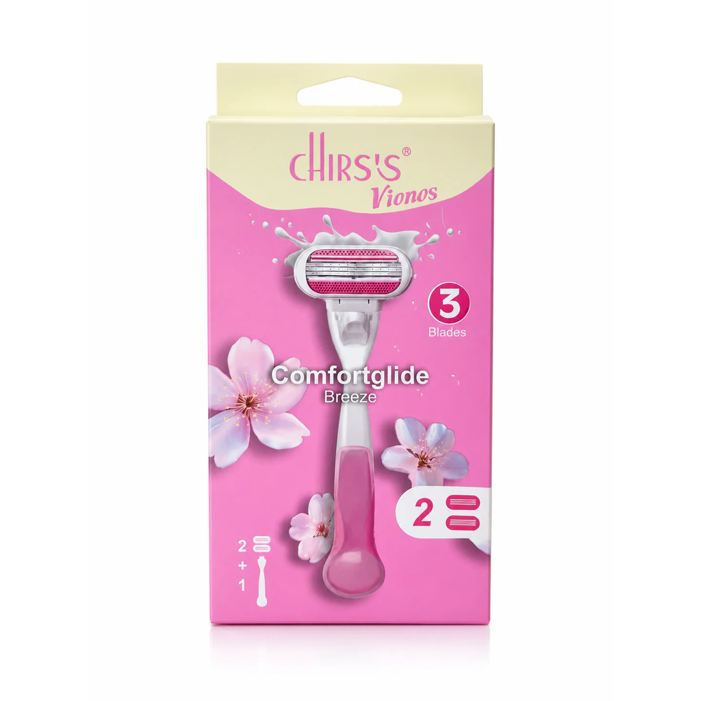 Chirs's Vionos Comfortglide Breeze 3-Blade Women's Razor