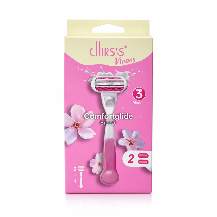 Chirs's Vionos Comfortglide Breeze 3-Blade Women's Razor
