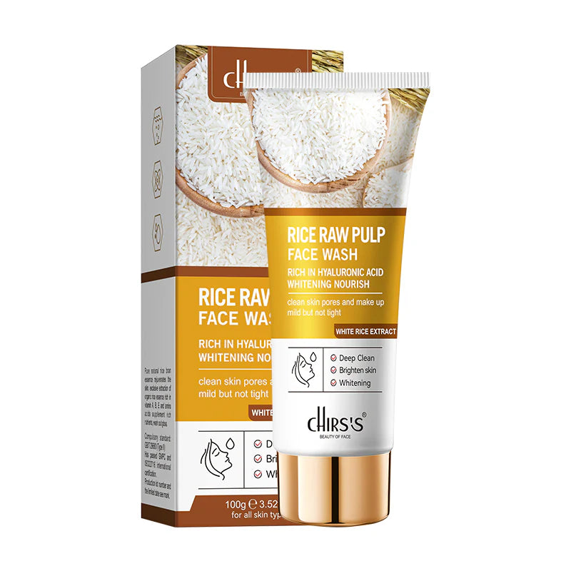Chirs's Rice Raw Pulp Complete Skincare Bundle – Pack of 5