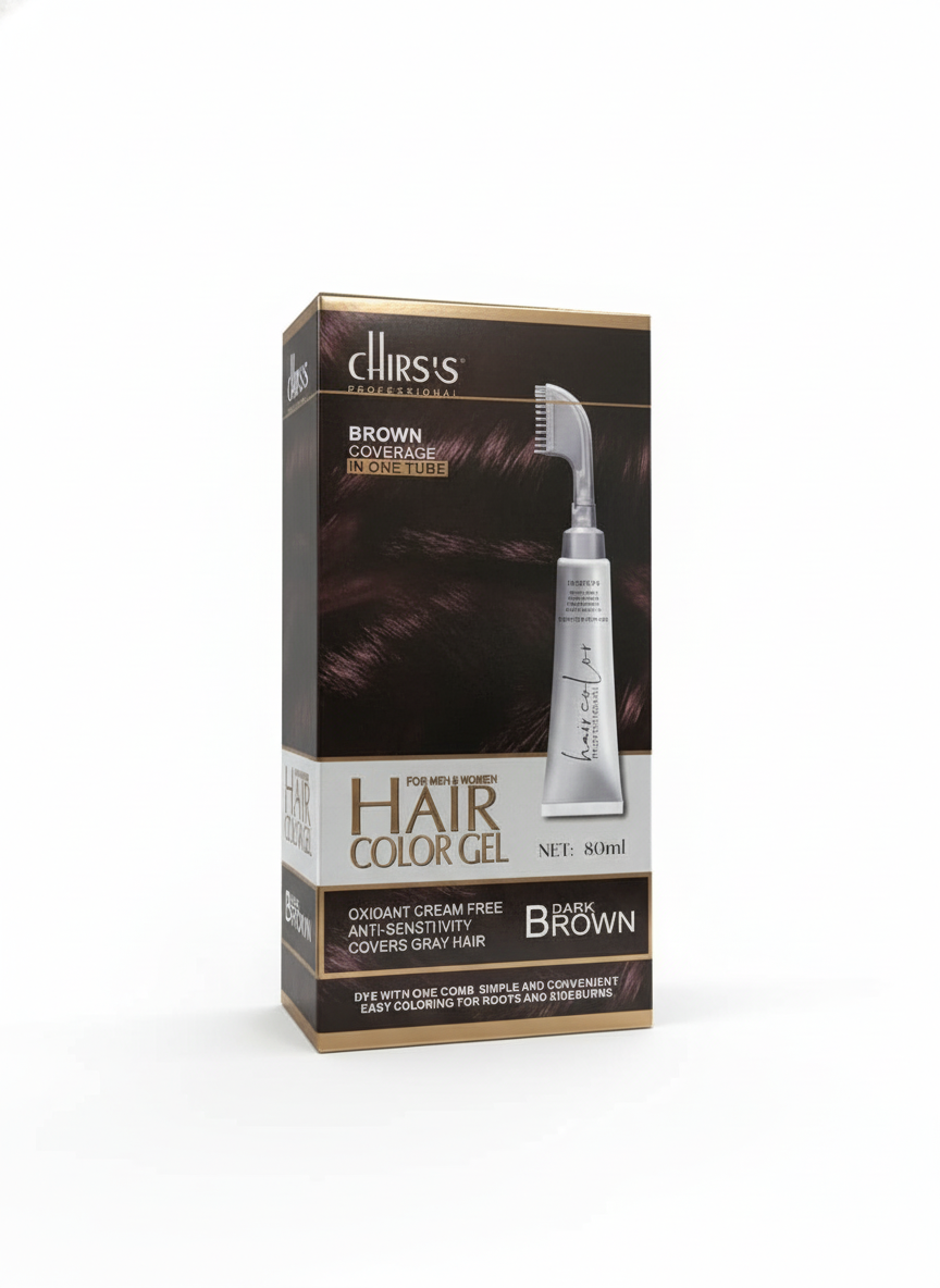 Chirs's Professional Hair Color Gel – 80ml