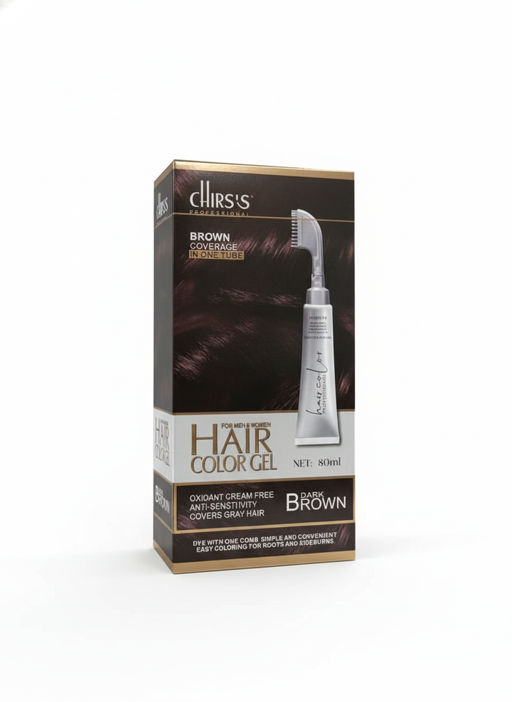 Chirs's Professional Hair Color Gel – 80ml