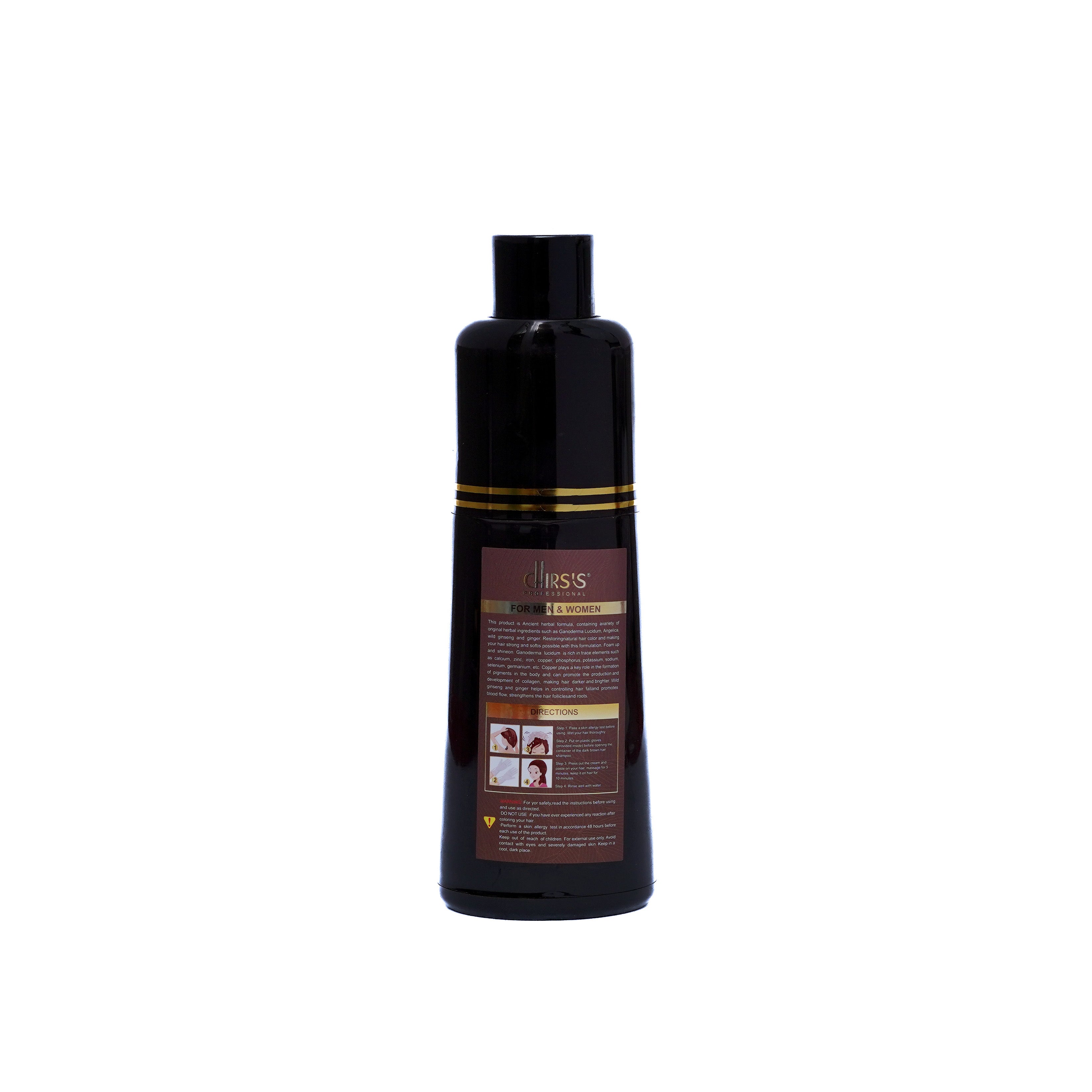 Hair Color Shampoo 200ml - Dark Brown