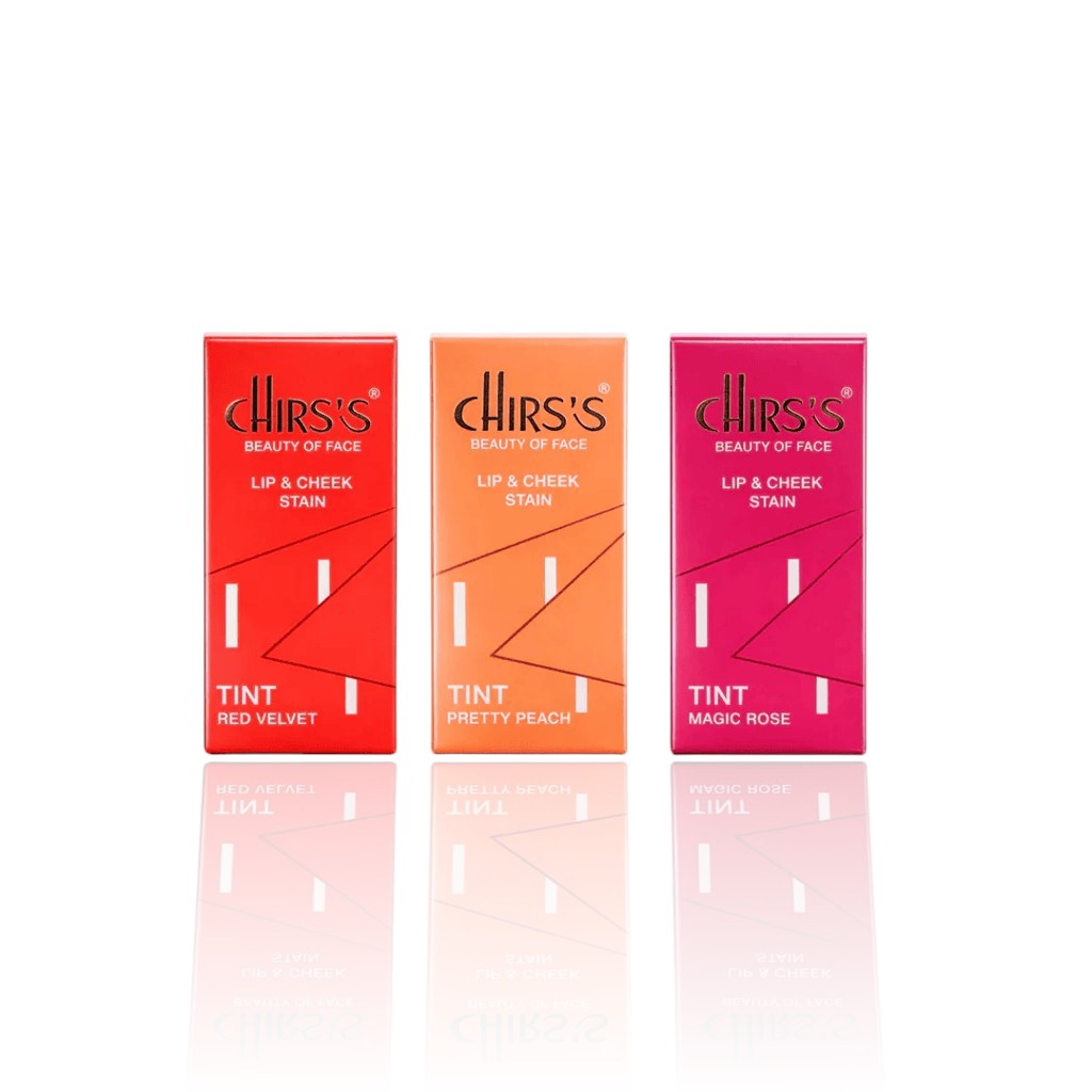 Chirs's Lip & Cheek Stain Tint | Pack Of 3