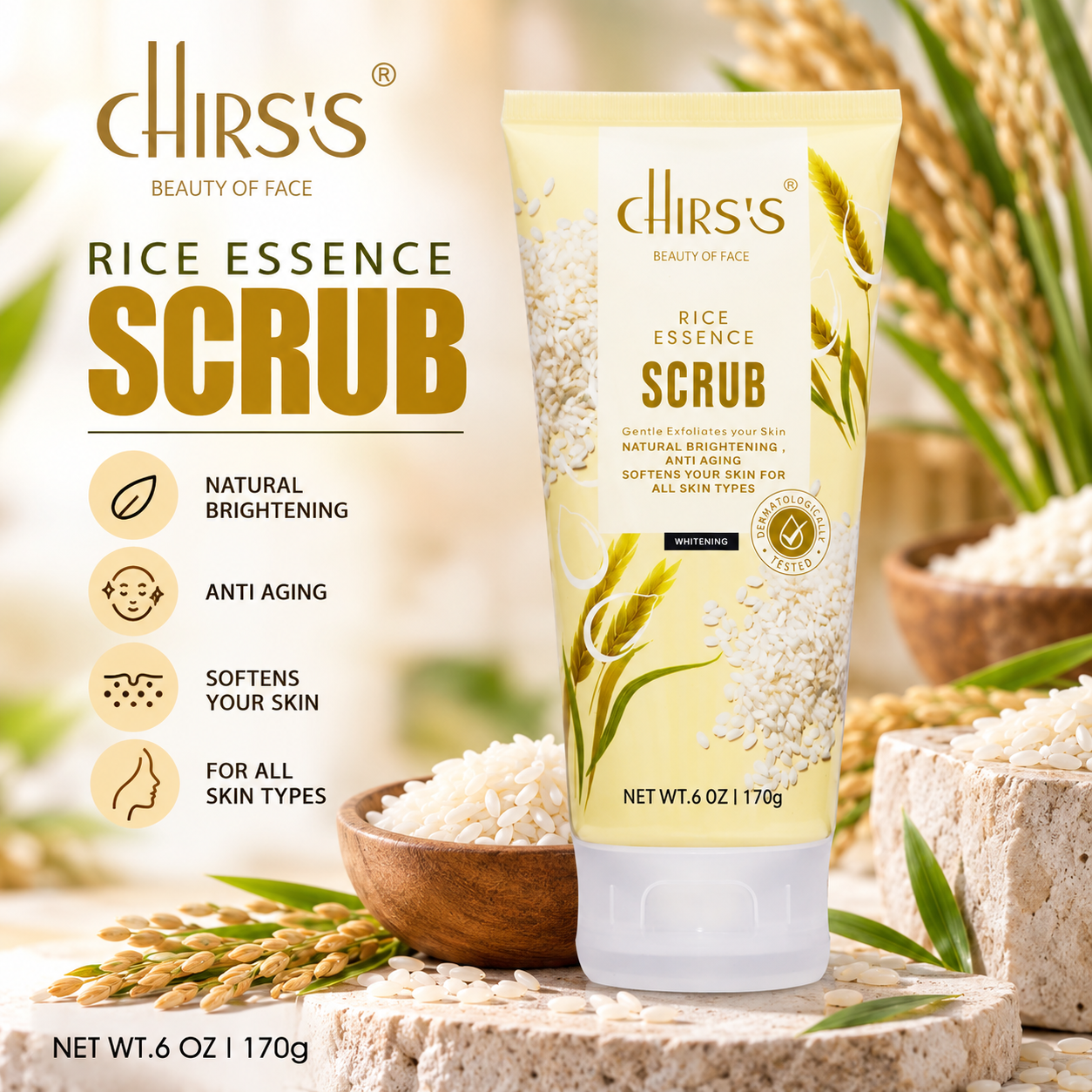 Rice Scrub Essence 170g