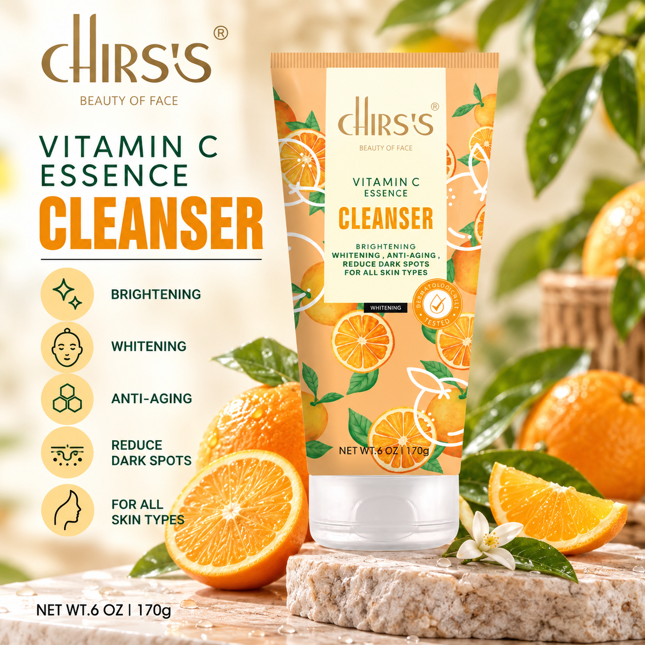 Cleanser Vitamin C Essence 170G