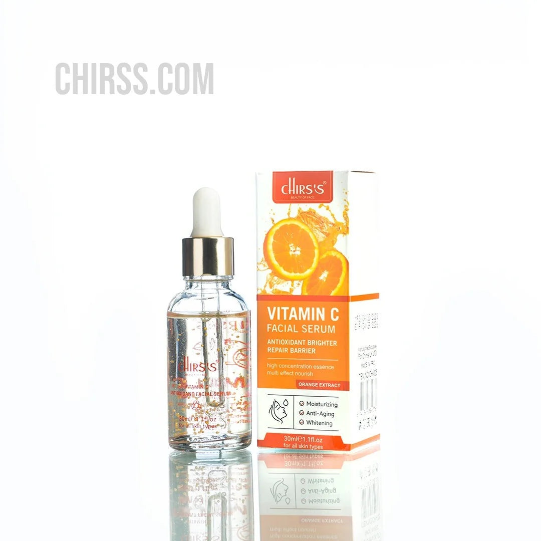 Chirs's Vitamin C Face Wash & Facial Serum Bundle Pack of 2